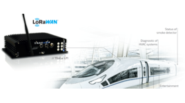 Collecting Data from LoRaWan Sensors on High Speed Trains