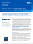 Intel Solution Brief - The Intel® Xeon® D Processor powers High-Performance Kontron COM-HPC ® for Edge Servers
