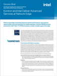  Kontron and Intel Deliver Advanced Services at Network Edge