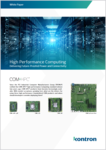 The new Standard COM-HPC – Delivering future proofed power and connectivity
