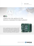 Computer-on-Modules for Medical Diagnostics and Surgery