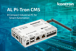 Kontron AL Pi-Tron CM5: Compact Industrial PC for Smart Automation